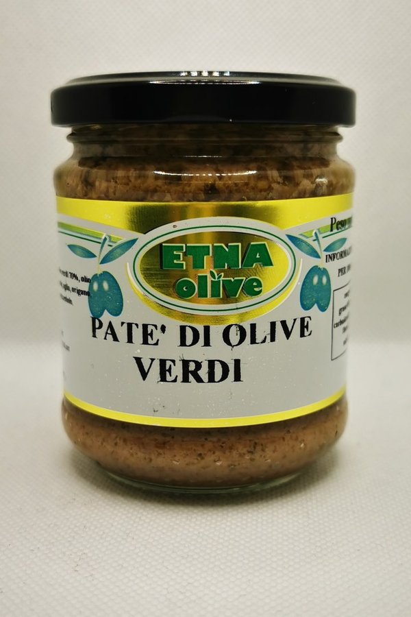 Patè di Olive Verdi (grüne Olivenpaste) 212g