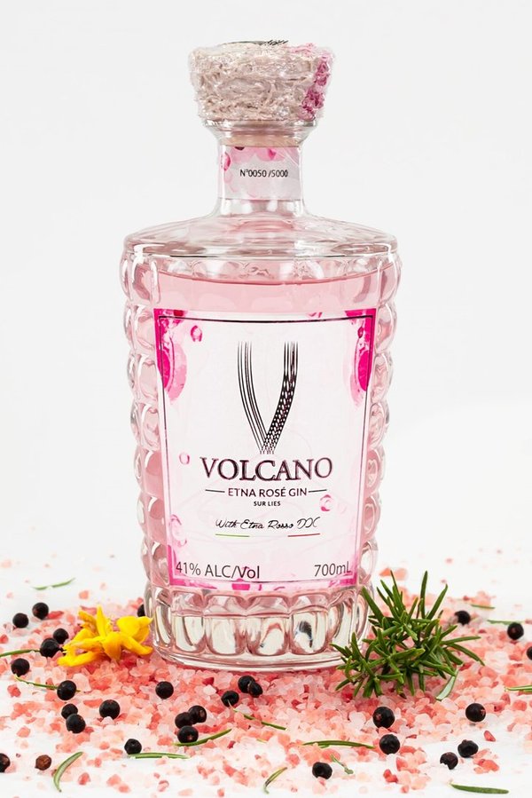 Volcano Etna Rosé Gin 70cl (limitierte Produktion)
