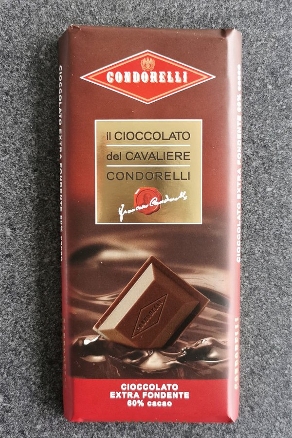 Condorelli Cioccolato extra fondente (60% Kakao) 100g